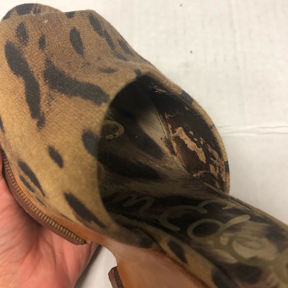 Sam Edelman | Cheetah Print Wedges - Picture 6 of 9